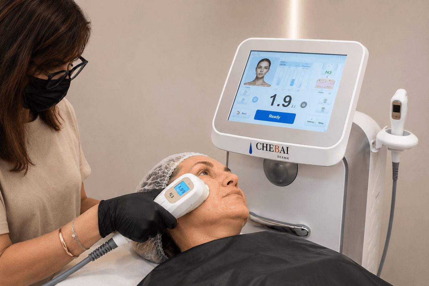 Rejuvenecimiento facial integral con ULTRALIFT