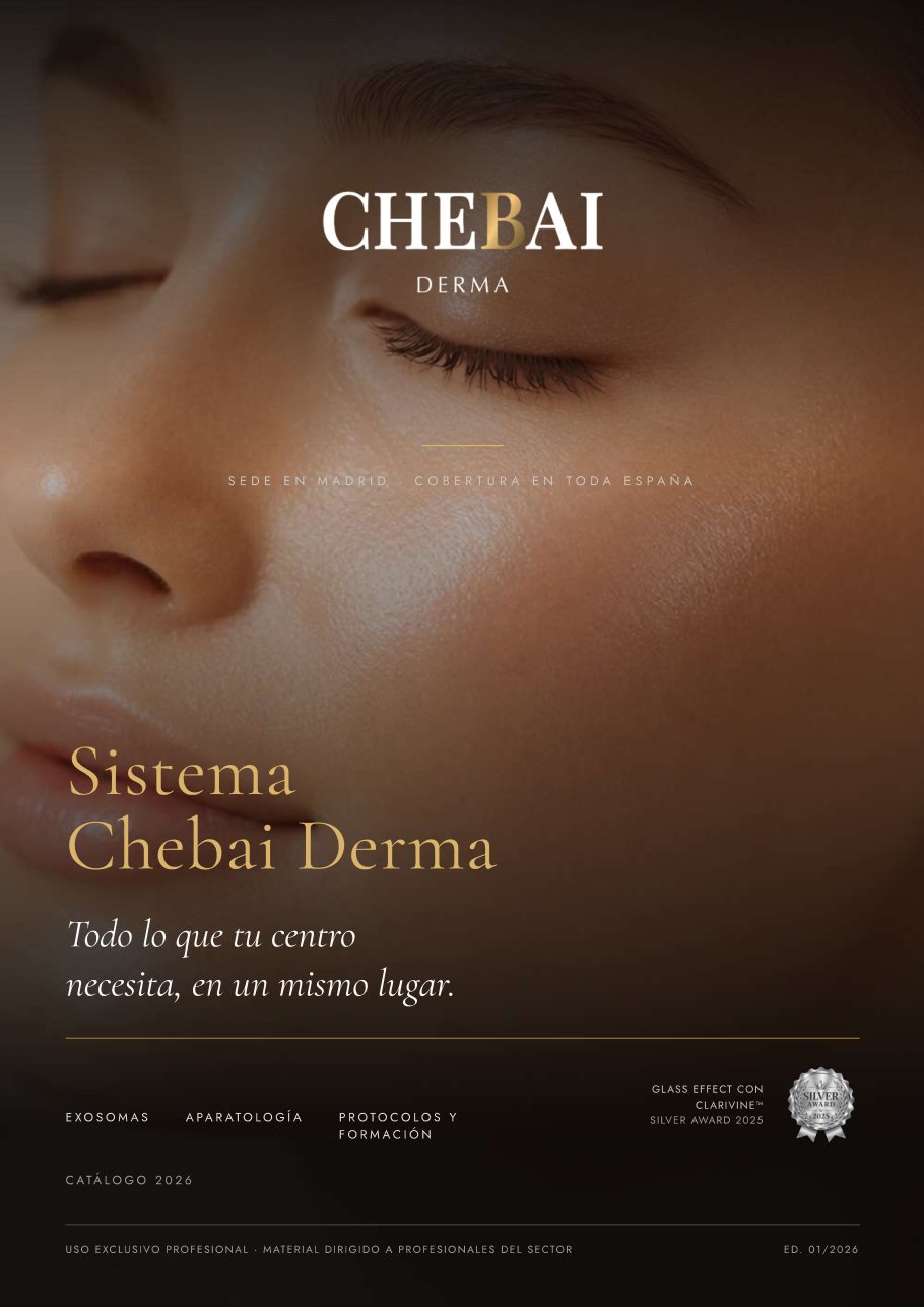 Portada del catálogo Chebai Derma 2026